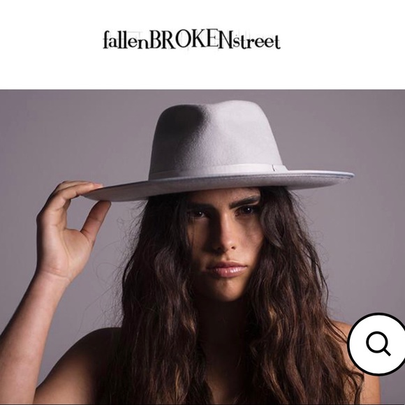 Wide Brim Hat Grey S/M Wool - Picture 15 of 15